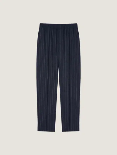 Givenchy Pinstriped Trousers In Black
