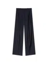 Givenchy Pinstripe-pattern Pleated Trousers In Blue
