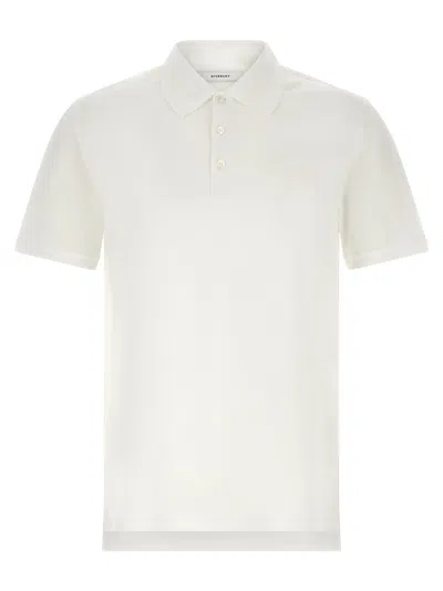 Givenchy Piqué Cotton Polo Shirt In White