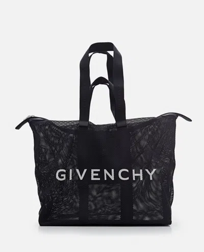 Givenchy Plage G Shopper Zipped Xl Tote In Black