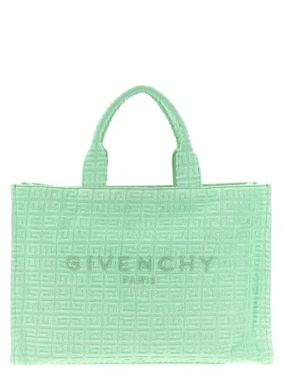 Givenchy Plage Medium Capsule G-tote Shopping Bag In Green