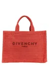 Shop Givenchy Plage Medium Capsule 'g-tote' Shopping Bag In Red
