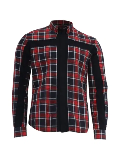 Pre-owned Givenchy Plaid Button-down Shirt In Red