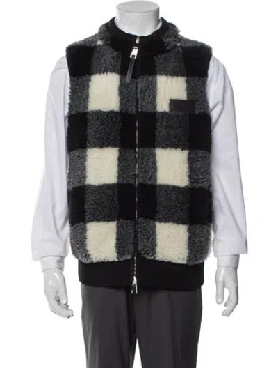 Pre-owned Givenchy Plaid Print Vest In Multi
