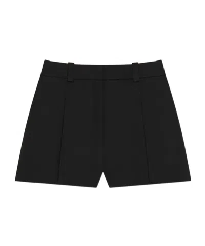 Givenchy Pleat Detailed Shorts In Black