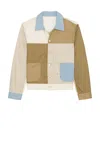 Givenchy Patchwork Jacket In Upcycled Denim