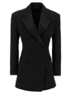 Givenchy Jacket In Wool With Pleated Back