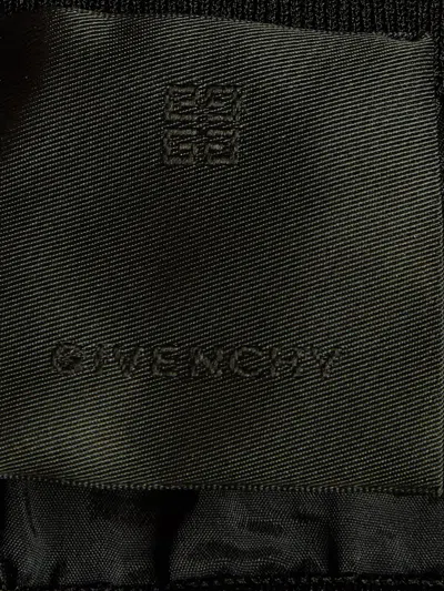 Pre-owned Givenchy Pleated Flared Mini Skirt In Black