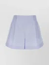 Givenchy Pleated Front Embroidered Detail Shorts