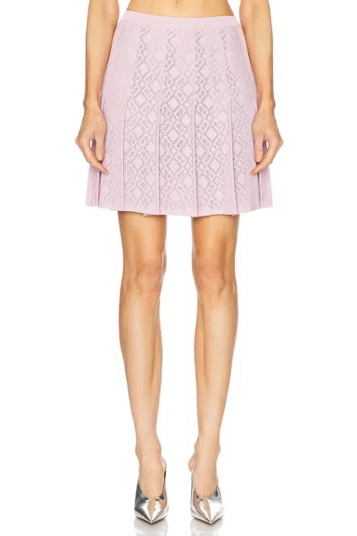 GIVENCHY PLEATED MINI SKIRT