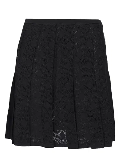 Givenchy Pleated Mini Skirt Skirts Black