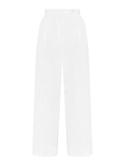 Givenchy Pleated Pants In White