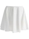 Givenchy Flared Mini Skirt In White