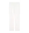 Givenchy Wool Double Pleated Trousers In White