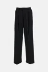 Givenchy Black Straight Solid Pants In Black