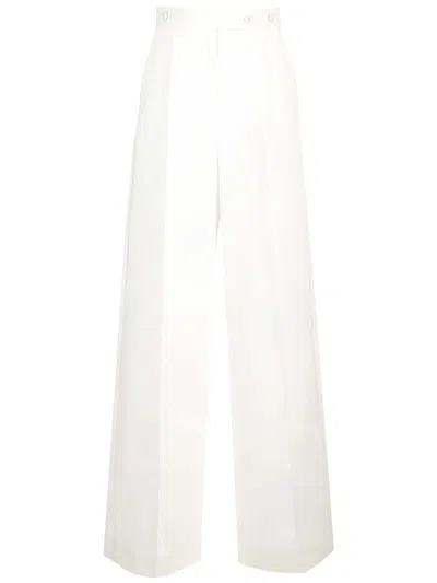 Givenchy Pleated Trousers White