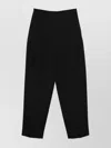 Givenchy Pleated Trousers With Belt Loops And Pockets In Black