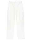 Givenchy Twisted Leg Pant 2 Pleats In White