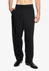 Givenchy Pleated Wool Pants In Black
