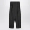 Givenchy Grey Wool Trousers Women In Black
