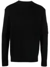 Givenchy Pocket-appliqué Wool Jumper In Black