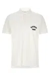 Givenchy Polo Shirt With Short Sleeves And Chest Pocket In White