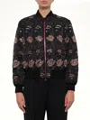 Givenchy Podium Bomber Jacket In Black