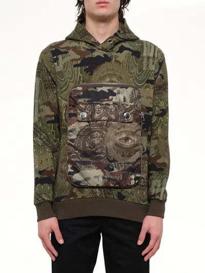 Givenchy Podium Dollar Hoodie In Green