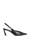 Givenchy Pointed Slingback Pumps In Black
