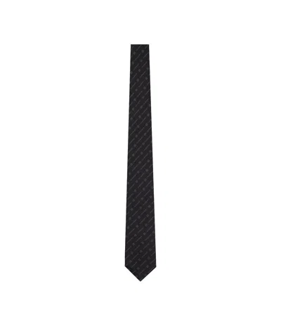 Givenchy Pointed Tie In Black