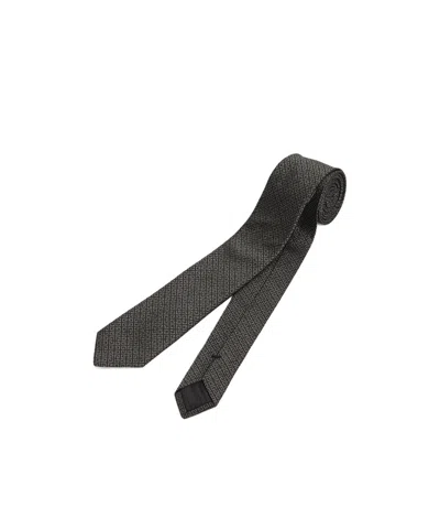 Givenchy Pointed Tie In Black