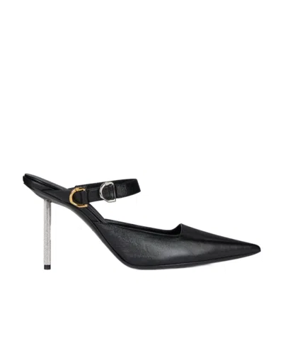 GIVENCHY GIVENCHY VOYOU POINTED TOE MULES