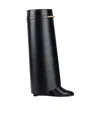 Givenchy Pointed-toe Knee-high Boots In Black