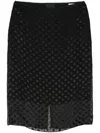 Givenchy Rock Mit Polka Dots In Schwarz