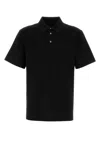 Givenchy Men Black Polo Shirt With Logo Embroidery On The Front In Cotton Man In Black