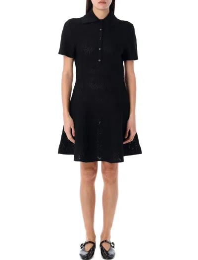 GIVENCHY POLO DRESS IN MONOGRAM 72 JACQUARD