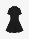 Givenchy Robe Polo En Jacquard Monogramme 72 In Black