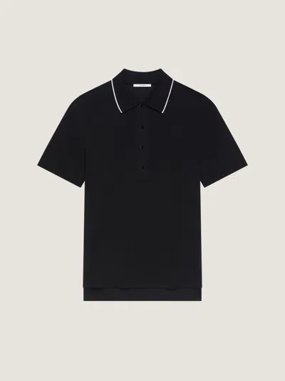 Givenchy Polo In Cotton In Black