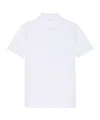 Givenchy Polo In Cotton With  Patch In White