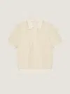Givenchy Polo In Crochet