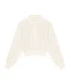 Givenchy Silk Polo Shirt In White