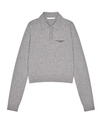 Givenchy Polo In Wool And Cashmere In Multi