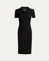 Givenchy Punto Milano Midi Dress In Black