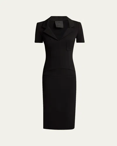 GIVENCHY POLO MIDI SHEATH DRESS