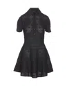 Givenchy Robe Polo En Jacquard Monogramme 72 In Black