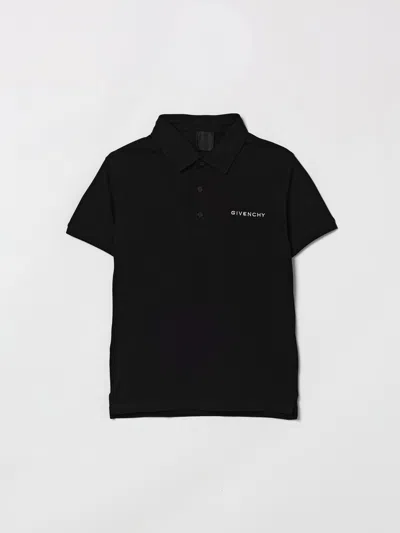 Givenchy Polo Shirt Kids  In Black