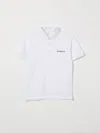 Givenchy Kids Polo Maniche Corte In White