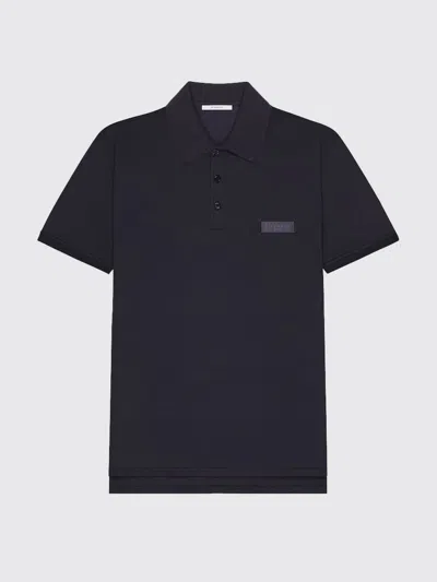 Givenchy Basic Cotton Polo Shirt With Logo In Black