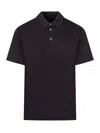 Givenchy Polo With Monogram Embroidery In Black