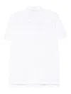 Givenchy Cotton Polo Shirt Featuring Short Sleeves And Collar In White